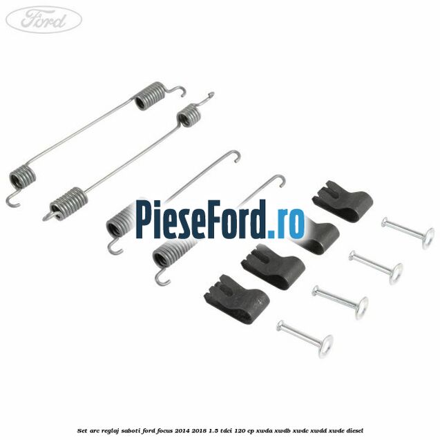 Set arc reglaj saboti Ford Focus 2014-2018 1.5 TDCi 120 cp Set arc reglaj saboti Ford Focus 2014-2018 1.5 TDCi 120 cp XWDA, XWDB, XWDC, XWDD, XWDE diesel