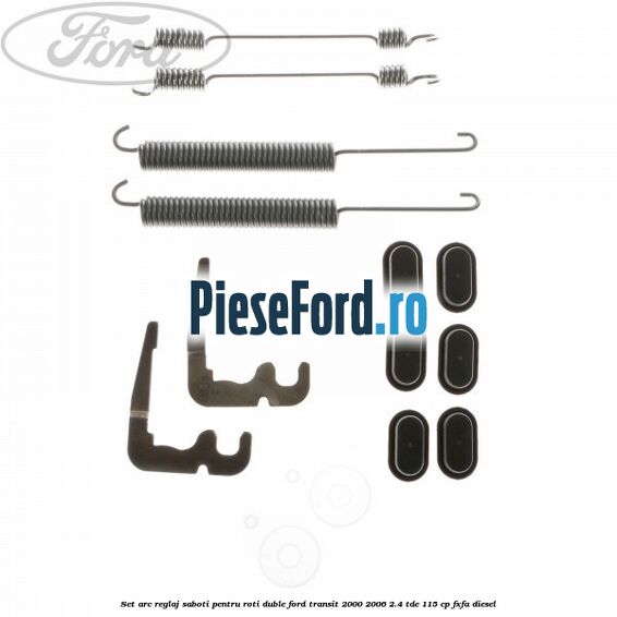 Set arc reglaj saboti pentru roti duble Ford Transit 2000-2006 2.4 TDE 115 cp FXFA diesel