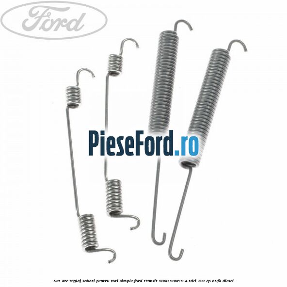 Set arc reglaj saboti, pentru roti simple Ford Transit 2000-2006 2.4 TDCi 137 cp