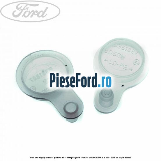 Set arc reglaj saboti, pentru roti simple Ford Transit 2000-2006 2.4 TDE  125 cp DOFA diesel