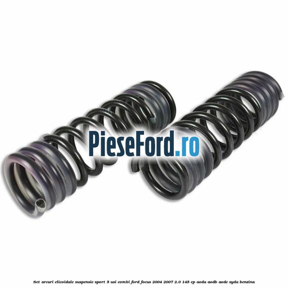 Set arcuri elicoidale suspensie sport 5 usi combi Ford Focus 2004-2007 2.0 145 cp AODA, AODB, AODE, SYDA benzina