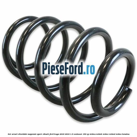 Set arcuri elicoidale suspensie sport EIBACH Ford Kuga 2016-2018 1.5 EcoBoost 150 cp M8MA, M8MB, M8MC, M8MD, M8ME benzina