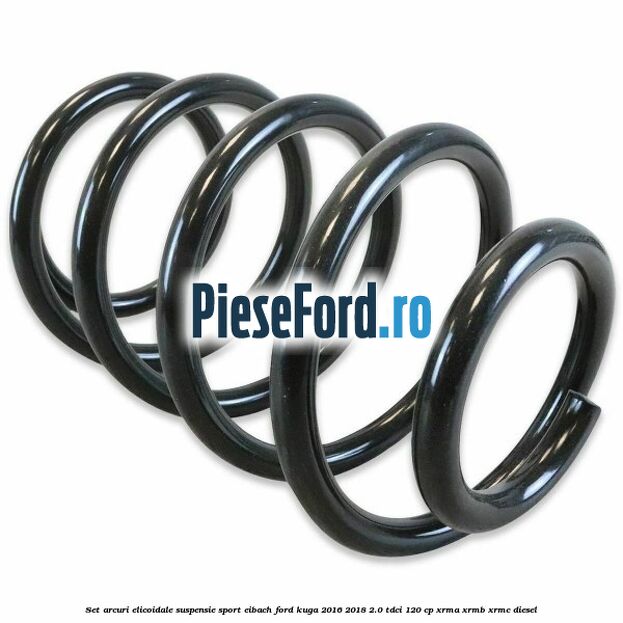 Set arcuri elicoidale suspensie sport EIBACH Ford Kuga 2016-2018 2.0 TDCi 120 cp XRMA, XRMB, XRMC diesel