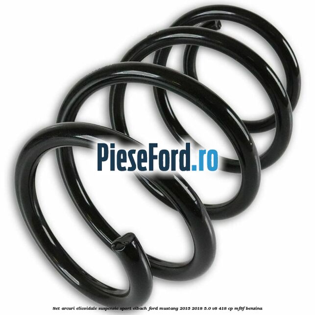 Set arcuri elicoidale suspensie sport EIBACH Ford Mustang 2015-2018 5.0 V8 418 cp MF8F benzina
