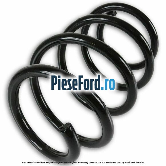 Set arcuri elicoidale suspensie sport EIBACH Ford Mustang 2018-2022 2.3 EcoBoost 290 cp C23HD0D benzina