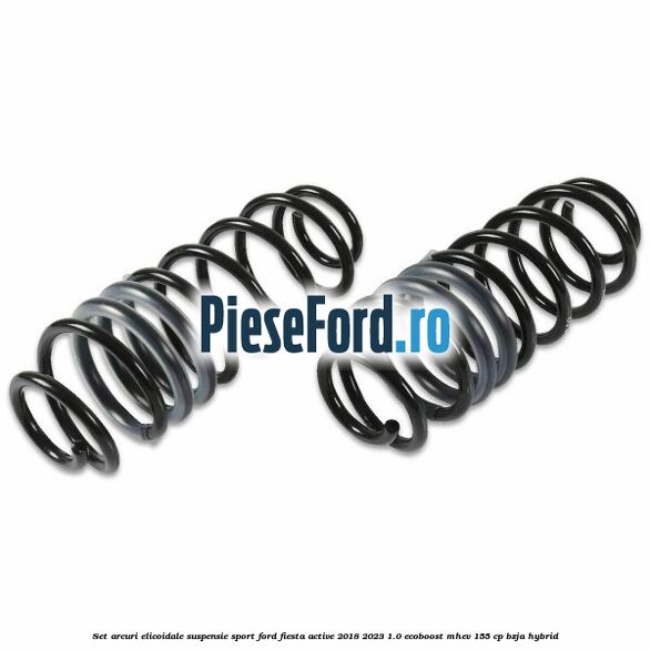 Set arcuri elicoidale suspensie sport Ford Fiesta Active 2018-2023 1.0 EcoBoost mHEV 155 cp Set arcuri elicoidale suspensie sport Ford Fiesta Active 2018-2023 1.0 EcoBoost mHEV 155 cp BZJA Hybrid