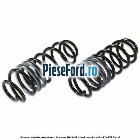 Set arcuri elicoidale suspensie sport Ford Puma 2020-2023 1.0 EcoBoost mHEV 125 cp Set arcuri elicoidale suspensie sport Ford Puma 2020-2023 1.0 EcoBoost mHEV 125 cp B7JA, B7JB Hybrid
