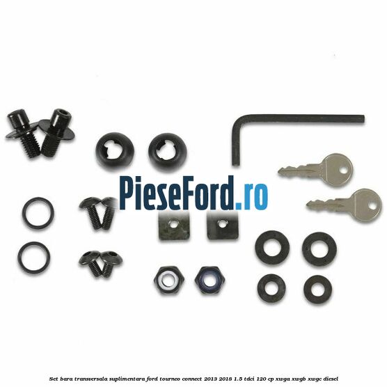 Set bara transversala suplimentara Ford Tourneo Connect 2013-2018 1.5 TDCi 120 cp XWGA, XWGB, XWGC diesel