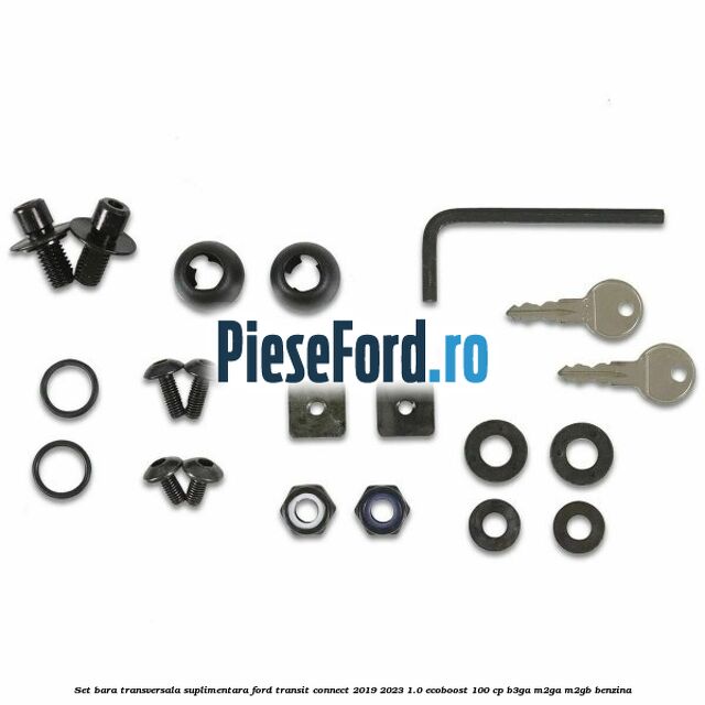 Set bara transversala suplimentara Ford Transit Connect 2019-2023 1.0 EcoBoost 100 cp B3GA, M2GA, M2GB benzina