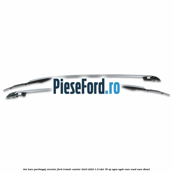Set bare portbagaj exterior Ford Transit Courier 2019-2023 1.5 TDCi 75 cp UGCA, UGCB, XUCC, XUCD, XUCE diesel