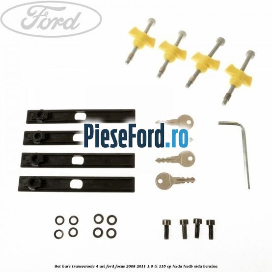 Set bare transversale (4 Usi) Ford Focus 2008-2011 1.6 Ti 115 cp HXDA, HXDB, SIDA benzina