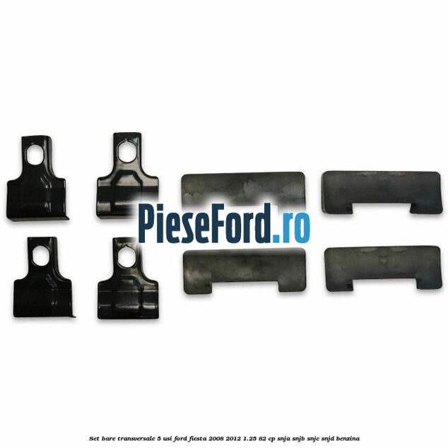 Set bare transversale 5 usi Ford Fiesta 2008-2012 1.25 82 cp SNJA, SNJB, SNJC, SNJD benzina
