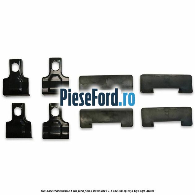 Set bare transversale 5 usi Ford Fiesta 2013-2017 1.6 TDCi 95 cp T3JA, TZJA, TZJB diesel