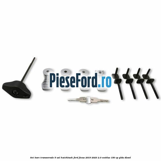 Set bare transversale 5 usi hatchback Ford Focus 2019-2023 2.0 EcoBlue 150 cp YLDA diesel