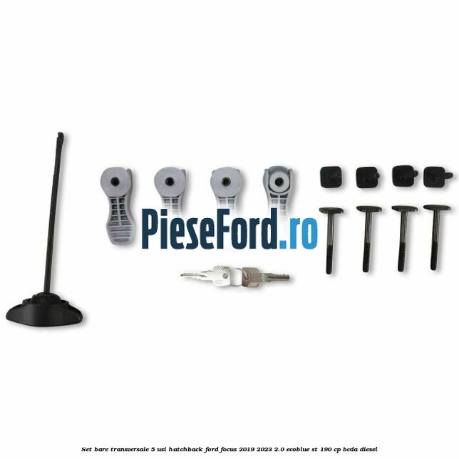 Set bare transversale 5 usi hatchback Ford Focus 2019-2023 2.0 EcoBlue ST 190 cp BCDA diesel