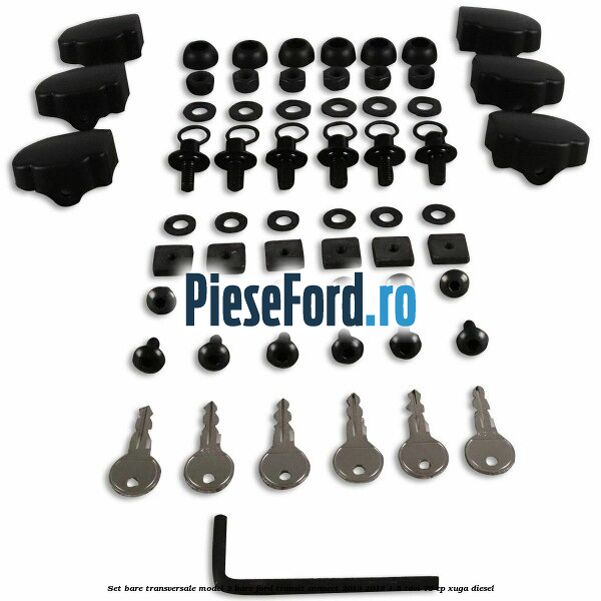Set bare transversale model 3 bare Ford Transit Connect 2013-2018 1.5 TDCi 75 cp XUGA diesel