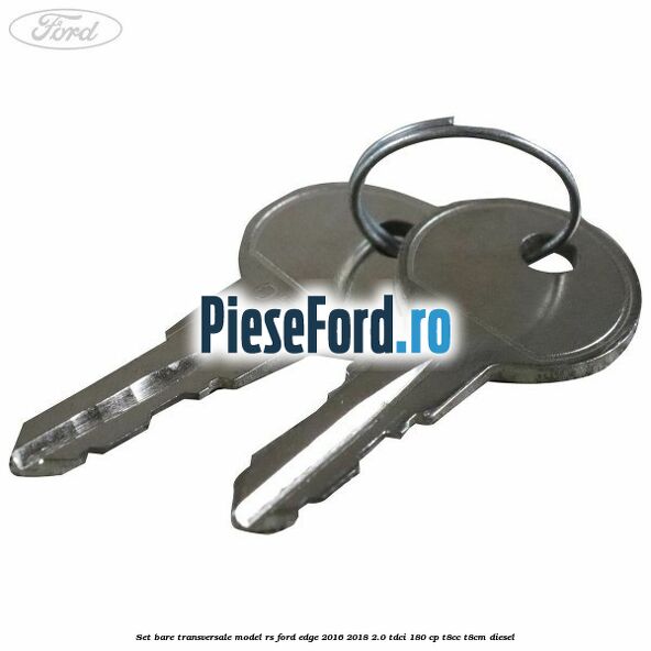 Set bare transversale model RS Ford Edge 2016-2018 2.0 TDCi 180 cp T8CC, T8CM diesel