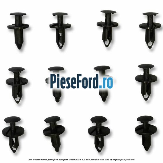 Set bavete noroi fata Ford EcoSport 2019-2023 1.5 TDCi EcoBlue 4x4 125 cp ZTJA, ZTJB, ZTJC diesel