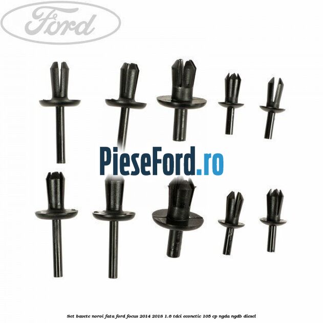 Set bavete noroi fata Ford Focus 2014-2018 1.6 TDCi ECOnetic 105 cp NGDA, NGDB diesel