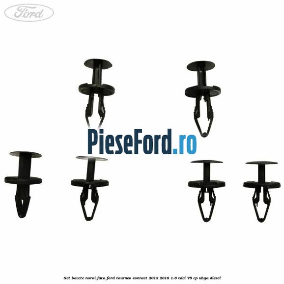 Set bavete noroi fata Ford Tourneo Connect 2013-2018 1.6 TDCi 75 cp UBGA diesel