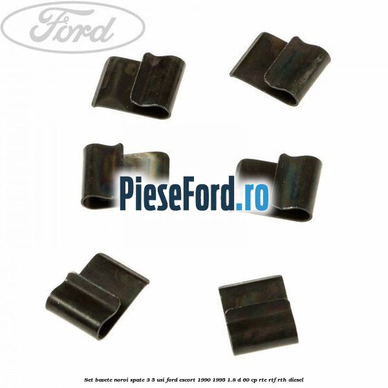 Set bavete noroi spate 3/5 usi Ford Escort 1990-1995 1.8 D 60 cp RTE, RTF, RTH diesel