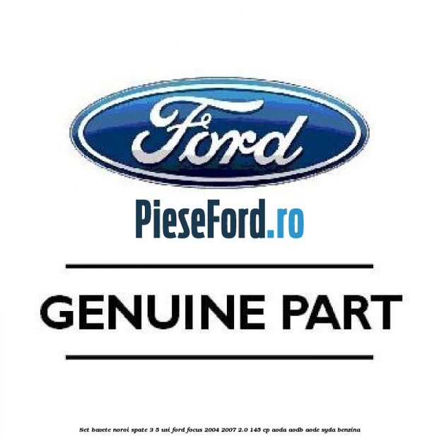 Set bavete noroi spate 3/5 usi Ford Focus 2004-2007 2.0 145 cp AODA, AODB, AODE, SYDA benzina