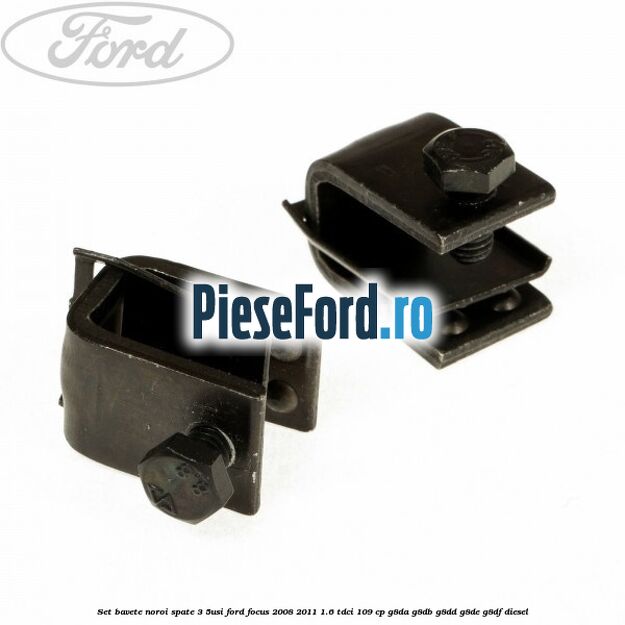 Set bavete noroi spate 3/5Usi Ford Focus 2008-2011 1.6 TDCi 109 cp G8DA, G8DB, G8DD, G8DE, G8DF diesel