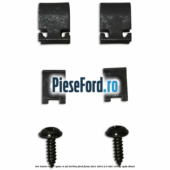 Set bavete noroi spate 4 usi berlina Ford Focus 2011-2014 2.0 TDCi 115 cp TYDA diesel