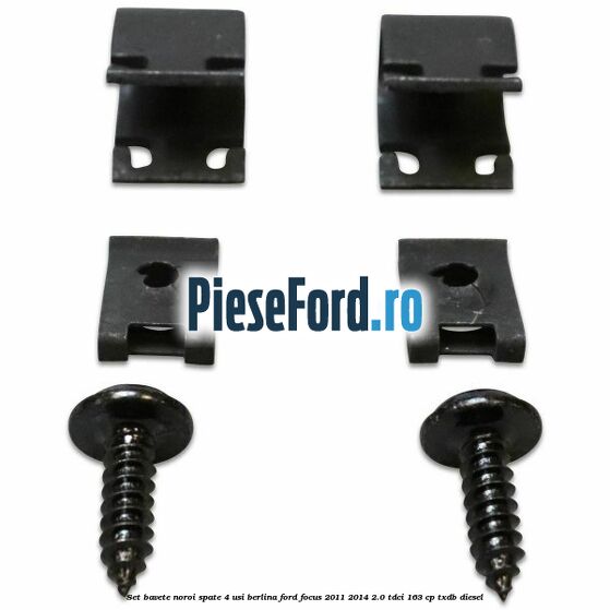 Set bavete noroi spate 4 usi berlina Ford Focus 2011-2014 2.0 TDCi 163 cp TXDB diesel