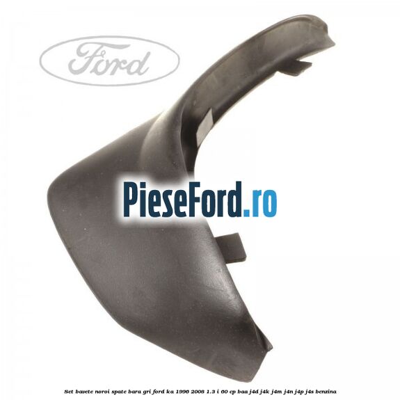 Set bavete noroi spate bara gri Ford Ka 1996-2008 1.3 i 60 cp BAA, J4D, J4K, J4M, J4N, J4P, J4S benzina