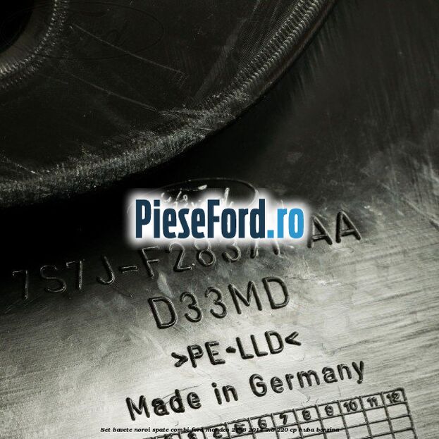 Set bavete noroi spate combi Ford Mondeo 2008-2014 2.5 220 cp HUBA benzina