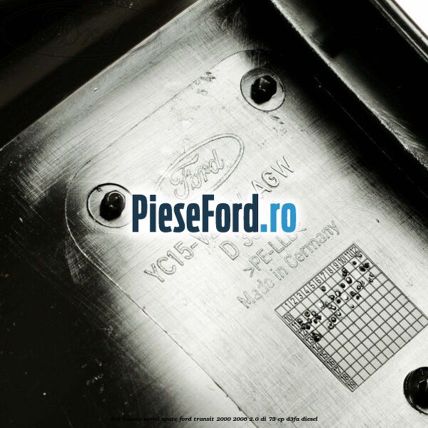 Set bavete noroi spate Ford Transit 2000-2006 2.0 DI 75 cp D3FA diesel