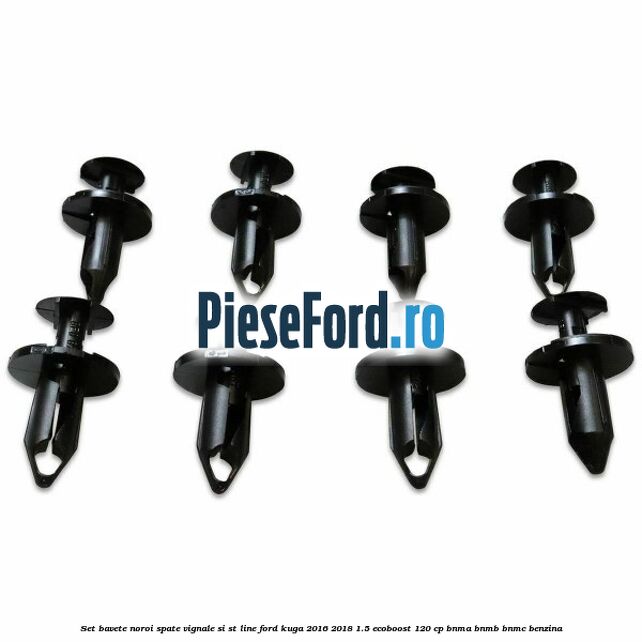 Set bavete noroi spate Vignale si ST-line Ford Kuga 2016-2018 1.5 EcoBoost 120 cp BNMA, BNMB, BNMC benzina