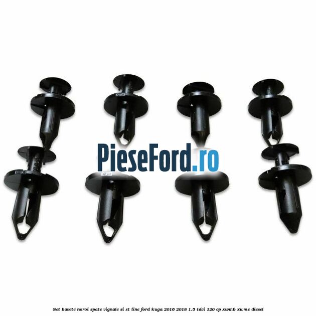 Set bavete noroi spate Vignale si ST-line Ford Kuga 2016-2018 1.5 TDCi 120 cp XWMB, XWMC diesel
