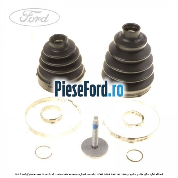 Set burduf planetara la cutie si roata cutie manuala Ford Mondeo 2008-2014 2.0 TDCi 140 cp QXBA, QXBB, UFBA, UFBB diesel