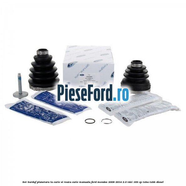 Set burduf planetara la cutie si roata cutie manuala Ford Mondeo 2008-2014 2.0 TDCi 163 cp TXBA, TXBB diesel