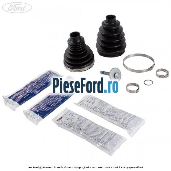 Set burduf planetara la cutie si roata dreapta Ford S-Max 2007-2014 2.2 TDCi 175 cp Q4WA diesel