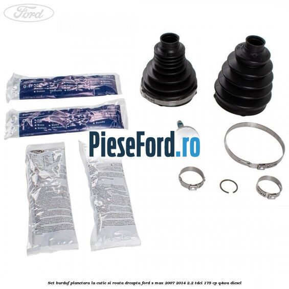 Set burduf planetara la cutie si roata dreapta Ford S-Max 2007-2014 2.2 TDCi 175 cp Q4WA diesel