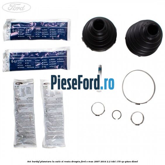 Set burduf planetara la cutie si roata dreapta Ford S-Max 2007-2014 2.2 TDCi 175 cp Q4WA diesel