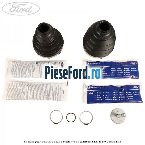 Set burduf planetara la cutie si roata dreapta Ford S-Max 2007-2014 2.2 TDCi 200 cp KNWA diesel