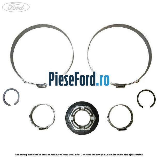 Set burduf planetara la cutie si roata Ford Focus 2011-2014 1.0 EcoBoost 100 cp M2DA, M2DB, M2DC, SFDA, SFDB benzina
