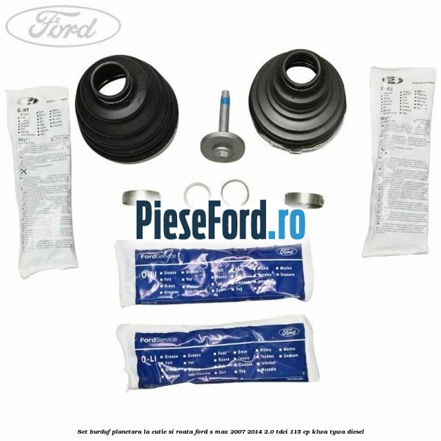 Set burduf planetara la cutie si roata Ford S-Max 2007-2014 2.0 TDCi 115 cp KLWA, TYWA diesel