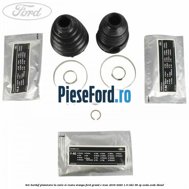 Set burduf planetara la cutie si roata stanga Ford Grand C-Max 2016-2020 1.5 TDCi 95 cp XXDA, XXDC diesel