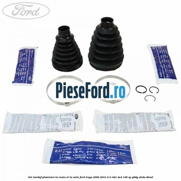 Set burduf planetara la roata si la cutie Ford Kuga 2008-2012 2.0 TDCi 4x4 136 cp G6DG, UKDA diesel