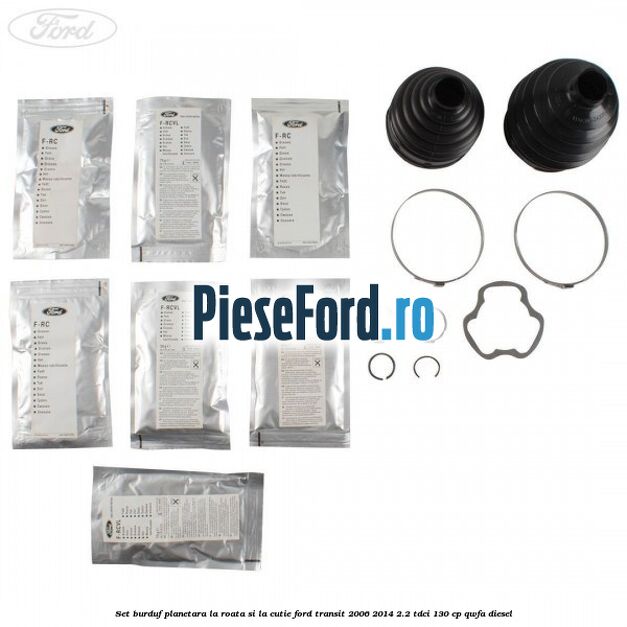 Set burduf planetara la roata si la cutie Ford Transit 2006-2014 2.2 TDCi 130 cp QWFA diesel
