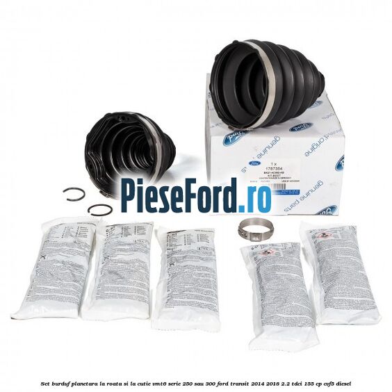 Set burduf planetara la roata si la cutie VMT6 serie 250 sau 300 Ford Transit 2014-2018 2.2 TDCi 155 cp CVF5 diesel