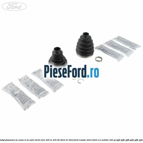 Set burduf planetara la roata si la cutie VMT6 serie 330 la 470 09/2012-07/2015 Ford Transit 2014-2018 2.0 EcoBlue 105 cp BJFA, BJFB, YLF6, YLFA, YLFB, YLFS diesel