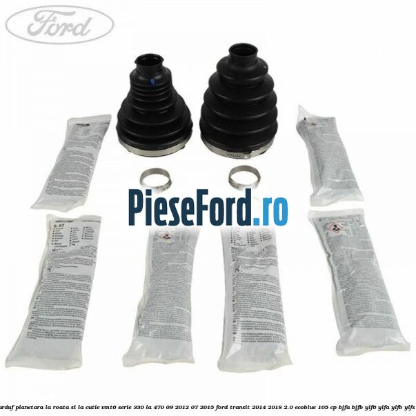 Set burduf planetara la roata si la cutie VMT6 serie 330 la 470 09/2012-07/2015 Ford Transit 2014-2018 2.0 EcoBlue 105 cp BJFA, BJFB, YLF6, YLFA, YLFB, YLFS diesel