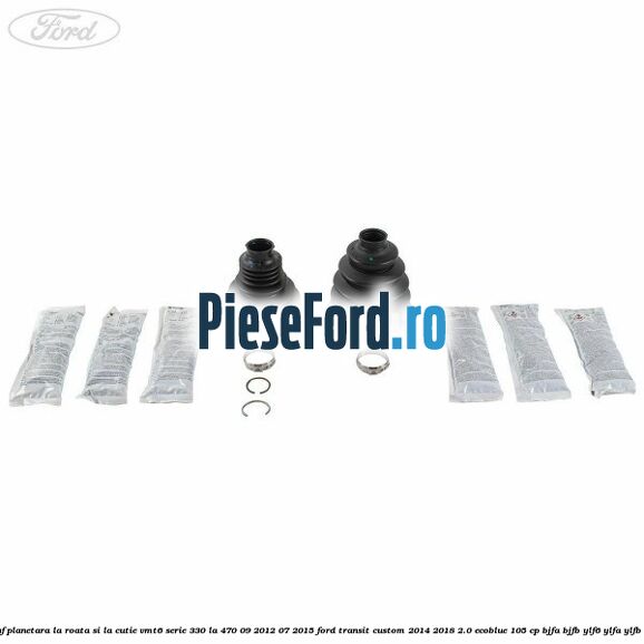 Set burduf planetara la roata si la cutie VMT6 serie 330 la 470 09/2012-07/2015 Ford Transit Custom 2014-2018 2.0 EcoBlue 105 cp BJFA, BJFB, YLF6, YLFA, YLFB, YLFS diesel