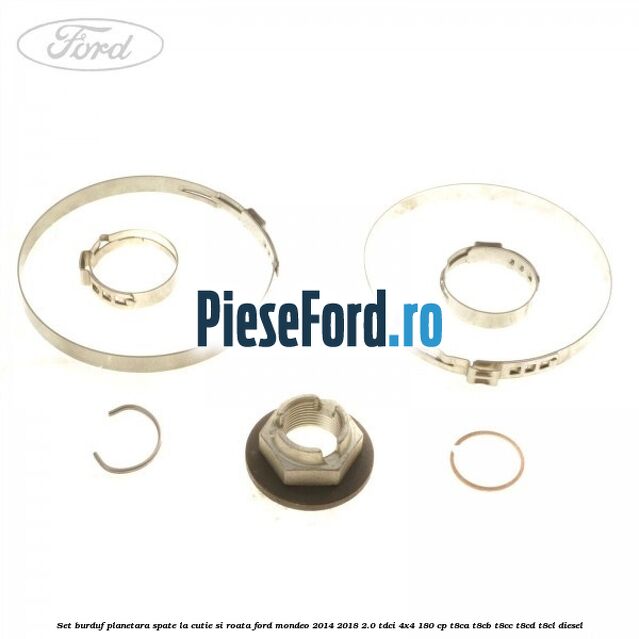 Set burduf planetara spate la cutie si roata Ford Mondeo 2014-2018 2.0 TDCi 4x4 180 cp T8CA, T8CB, T8CC, T8CD, T8CL diesel